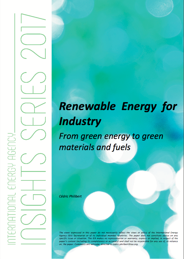 Renewable Energy for Industry: IEA's vision for green ammonia as feedstock, fuel, and energy trade