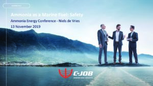 Safe and Effective Application of Ammonia As a Marine Fuel