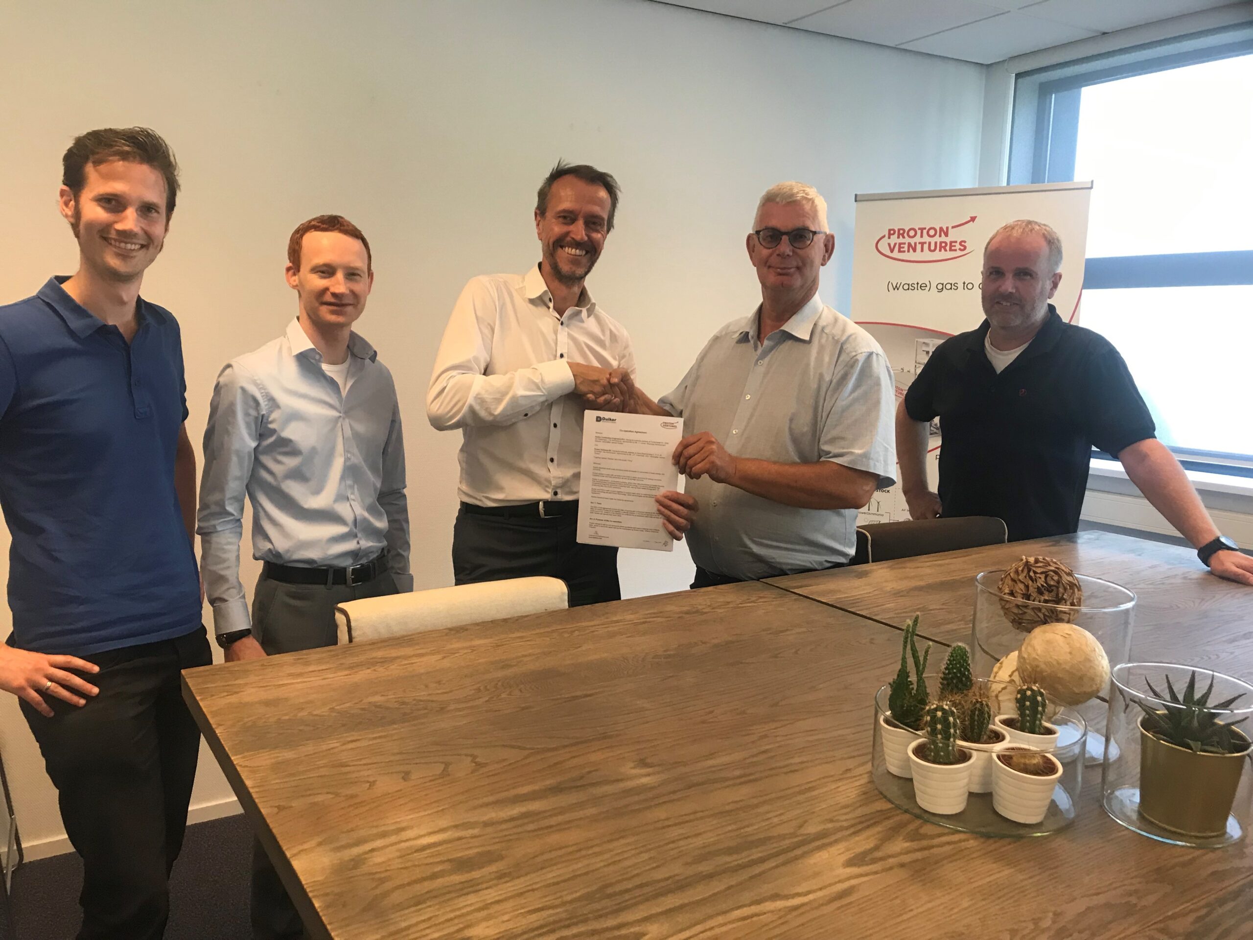 Strategic collaboration announced between Proton Ventures and Duiker Combustion Engineers