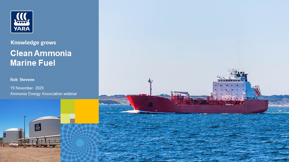 Ammonia Energy Scale-up challenge