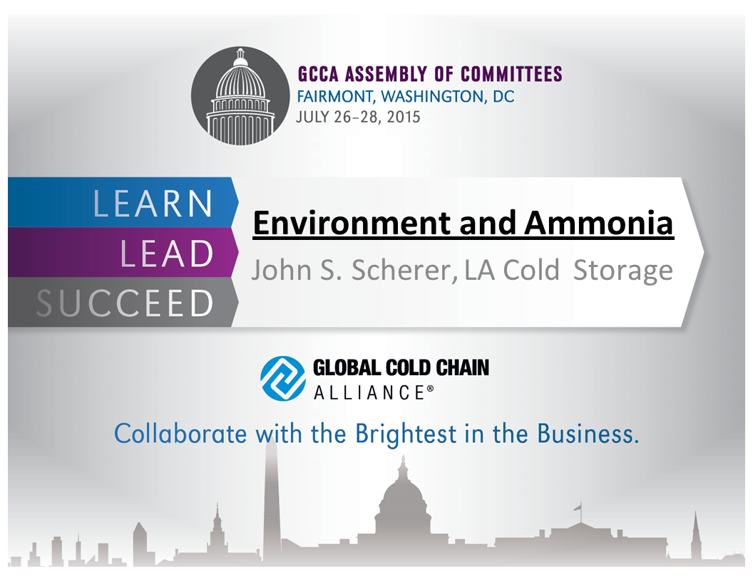 Ammonia Safety Public Awareness