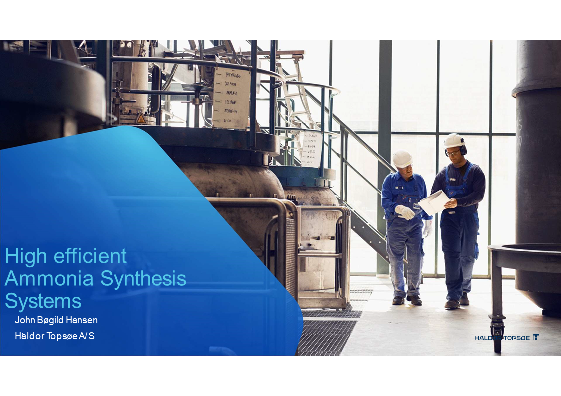 High efficiency ammonia synthesis systems