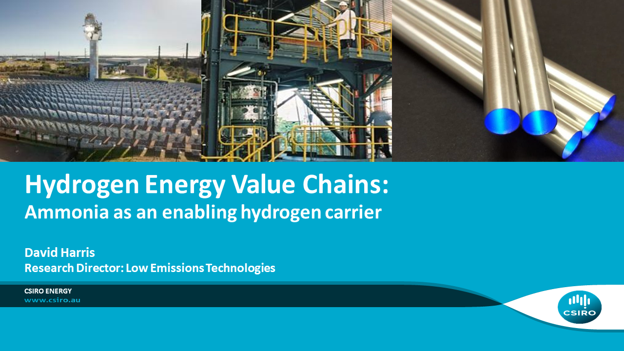 Ammonia as a hydrogen energy carrier