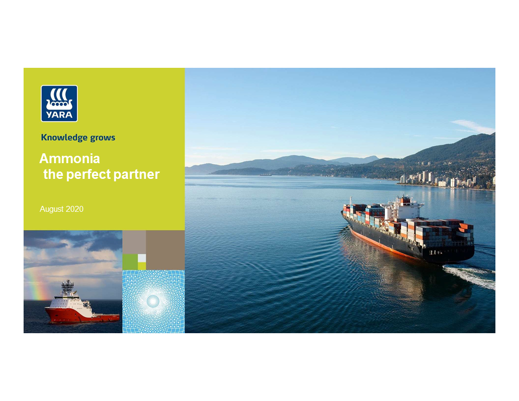 The role of Ammonia in a hydrogen economy (2020 Australia Keynote)