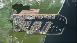 Layout of the under-development Porto Central.