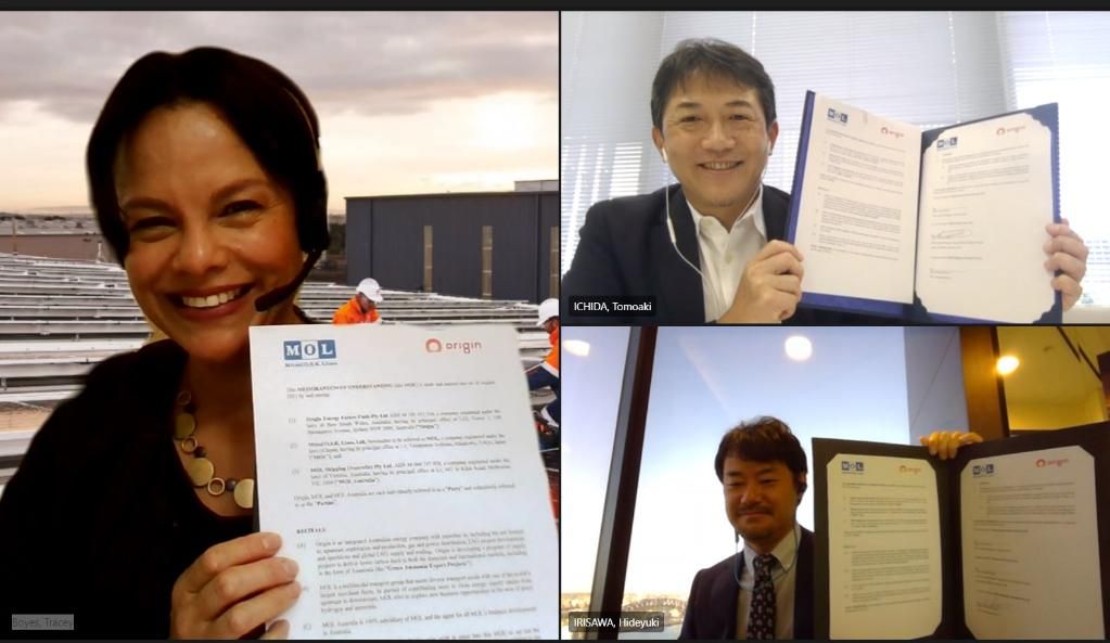 Origin Energy and Mitsui O.S.K. to collaborate on green ammonia