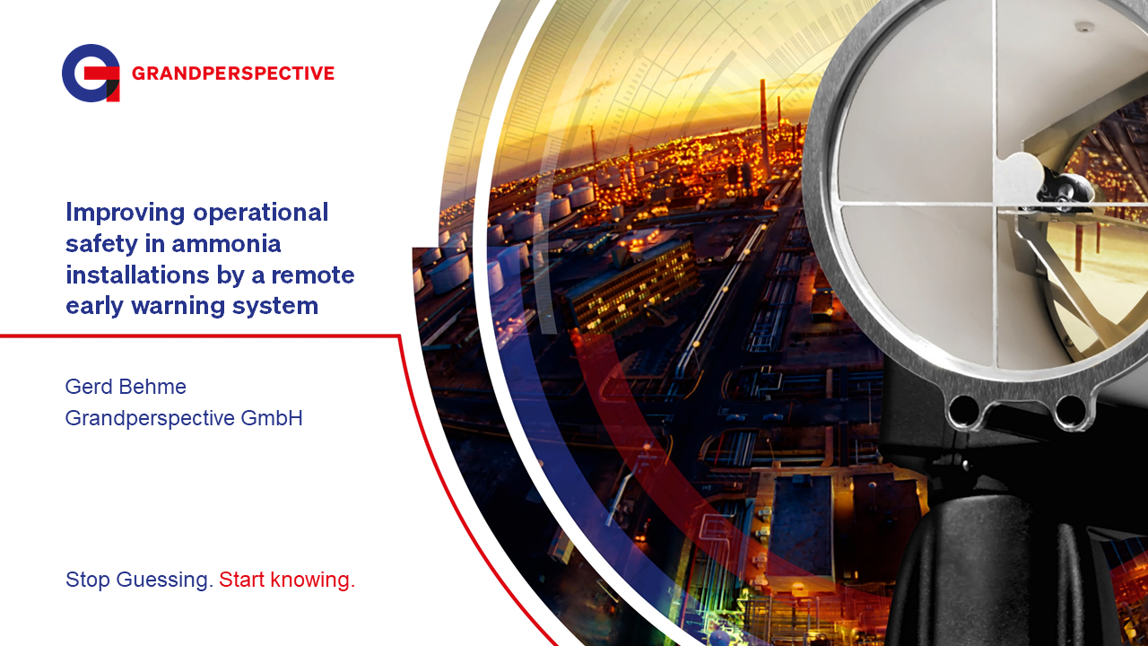 Improving operational safety in ammonia installations by a remote early warning system