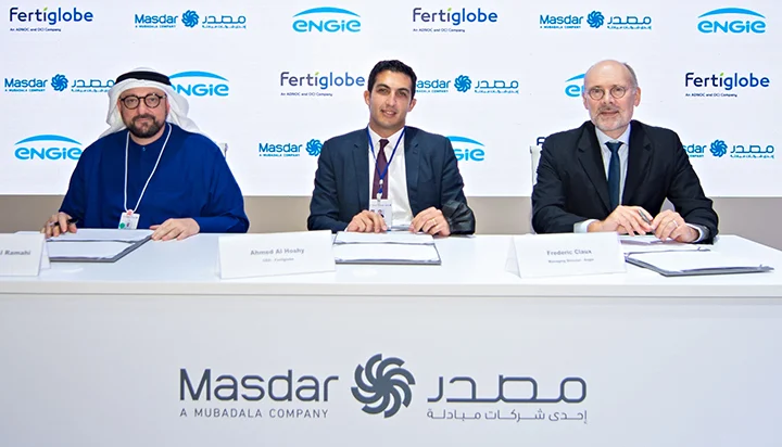 Fertiglobe, Masdar and ENGIE to cooperate on green ammonia in the UAE