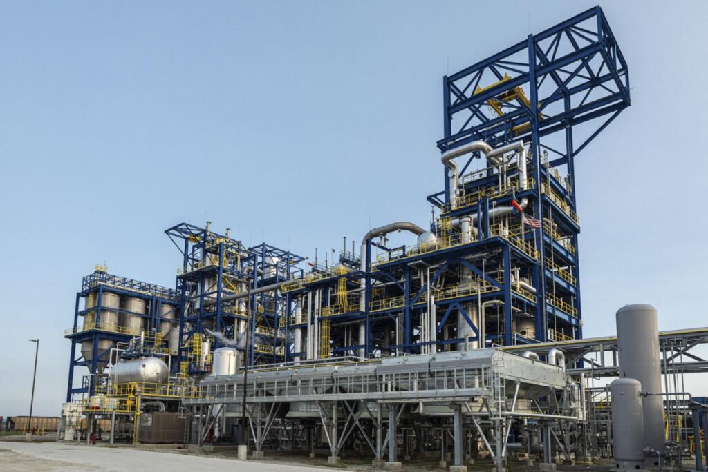 Monolith's Olive Creek methane pyrolysis & ammonia plant, which will soon be expanded in production capacity. Source: Monolith/Lincoln Journal Star.