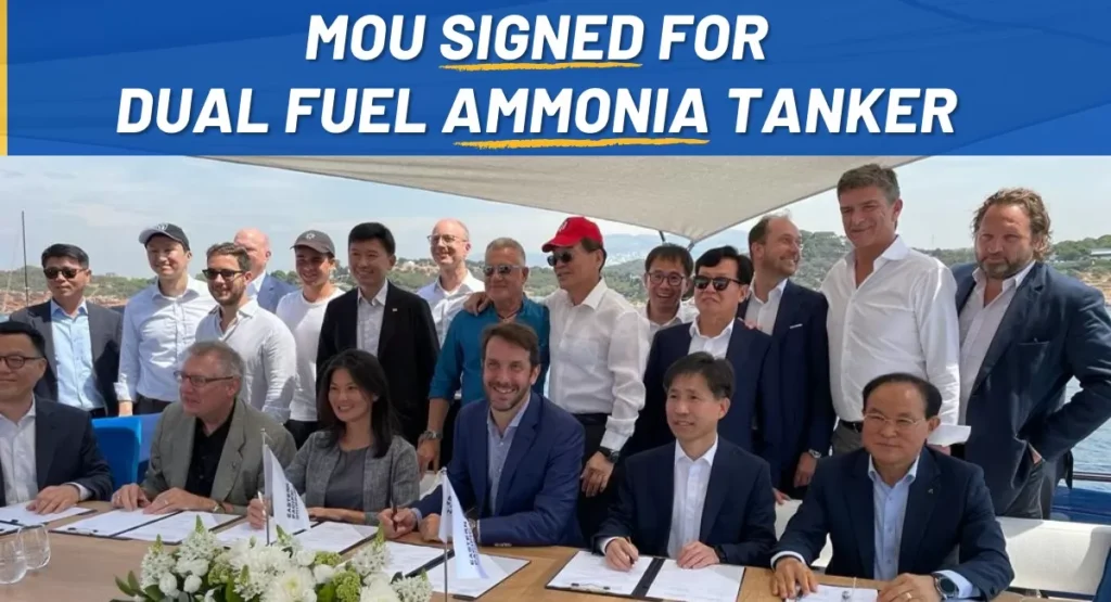 Representatives from the consortium partners sign the new MoU in Athens. Source: EPS.