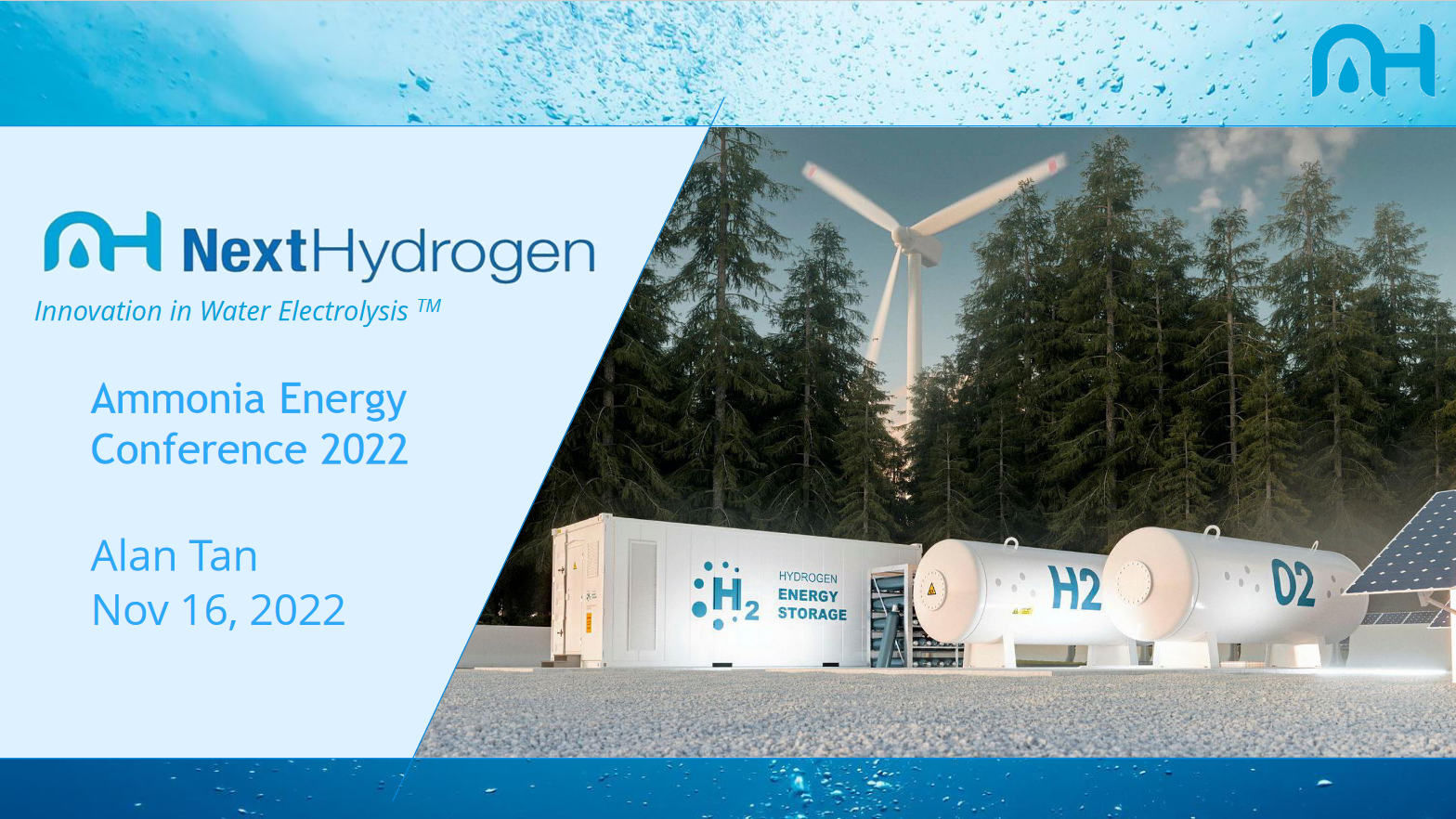 Large-scale, innovative alkaline water electrolysis