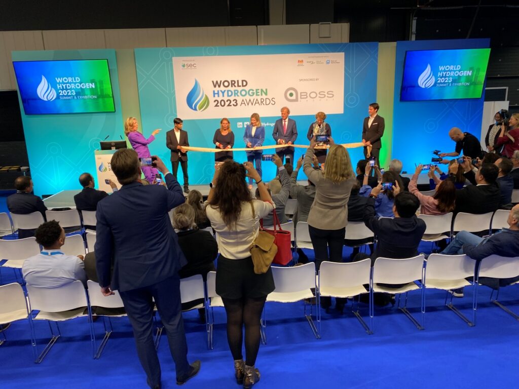 The World Hydrogen Awards ceremony in Rotterdam. Source: Hans Vrijenhoef.