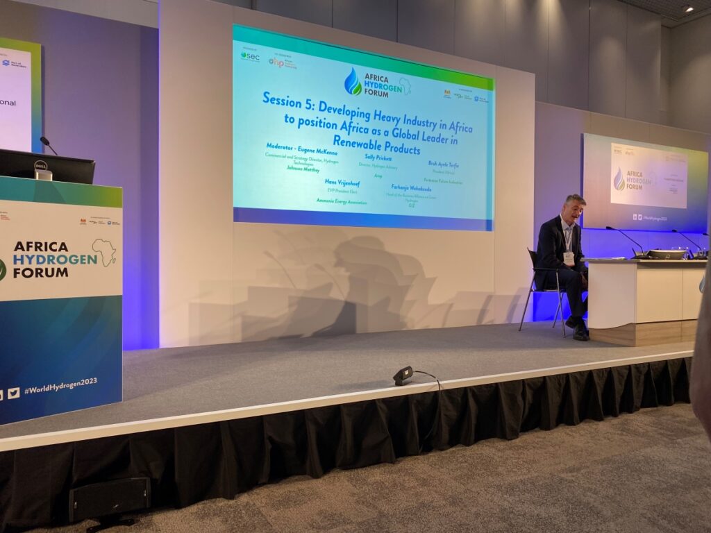 The African Hydrogen Forum, a side event at the World Hydrogen Summit discussing developments in the continent. Source: Hans Vrijenhoef.