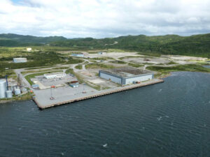 The Port of Stephenville in NewFoundland & Labrador.