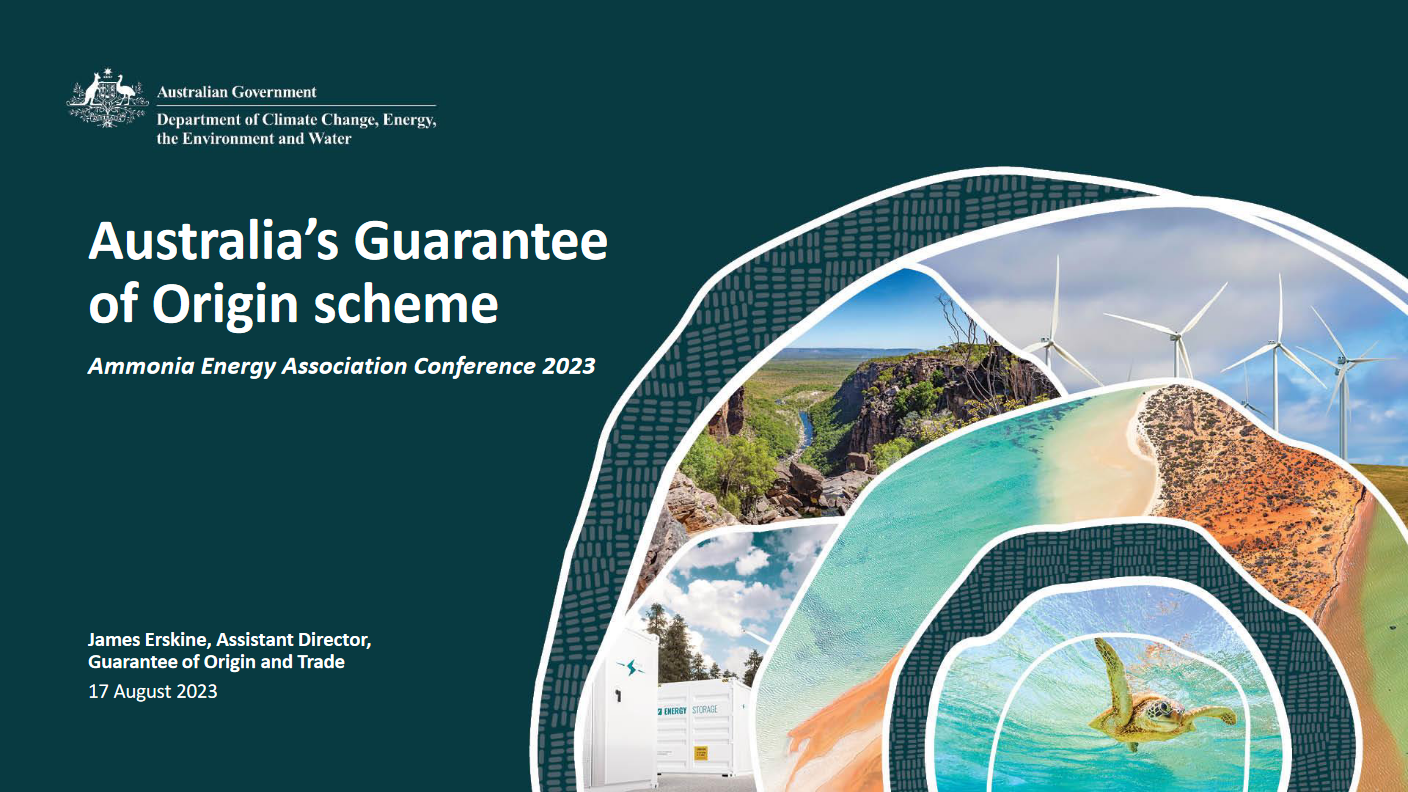 Australia’s Guarantee of Origin scheme