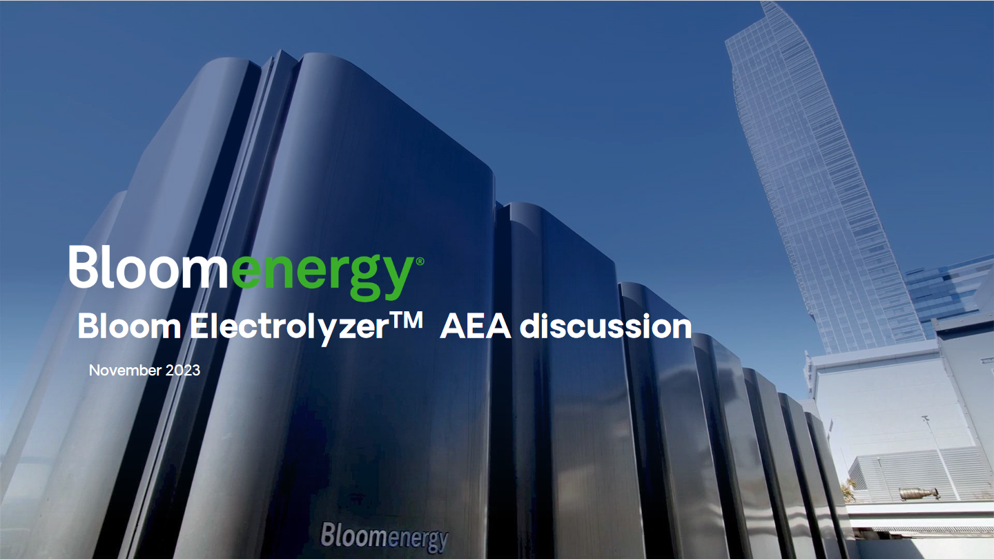 Solid Oxide Electrolysis: Ready For Deployment as the Right Solution for Green Ammonia