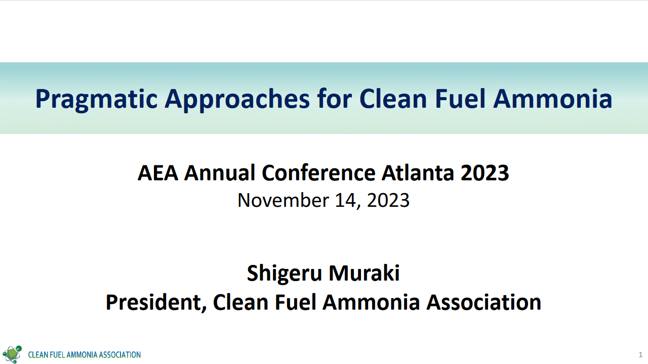 Pragmatic Approaches for Clean Fuel Ammonia