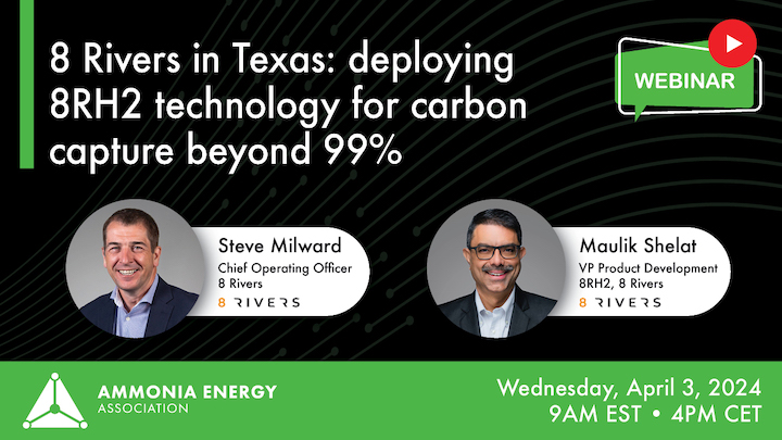 8 Rivers in Texas: deploying 8RH2 technology for carbon capture beyond 99%