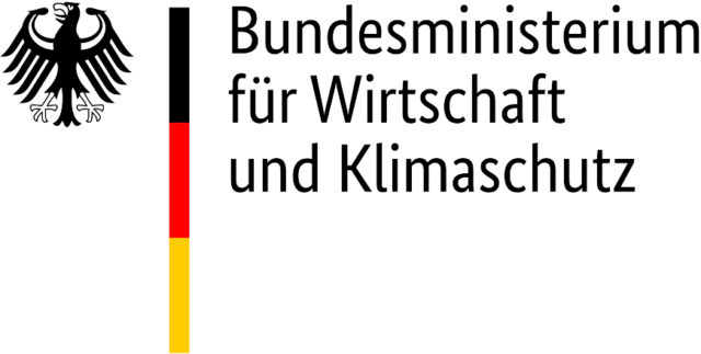 Federal Ministry for Economic Affairs and Climate Action of Germany logo.