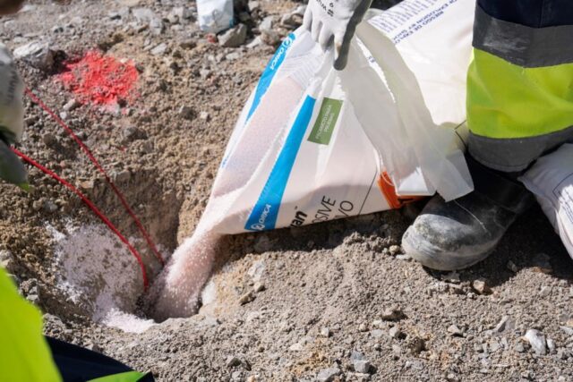 Orica and Fertiberia have successfully tested their low-carbon Technical Ammonium Nitrate blasting agent in Spain.