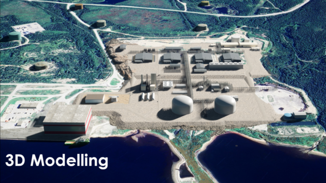 3D modelling of Project Nujio’qonik.