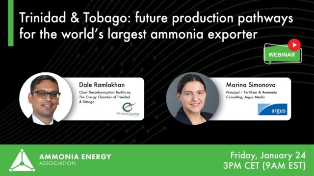 Trinidad & Tobago: future production pathways for the world’s largest ammonia exporter